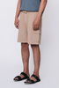 Relaxed Fit Cargo Shorts – Khaki