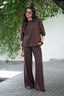 Everywear Co-Ord Set - Brown