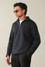 Half Zip Sweatshirt - Navy