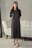 T-Shirt Dress - Charcoal