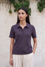 Pique baby Polo - Muave