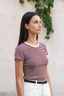 Barcode Striped Tee