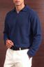 Classic Knit Polo - French Navy