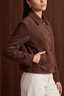 Women’s Heritage Suede Jacket – Brown