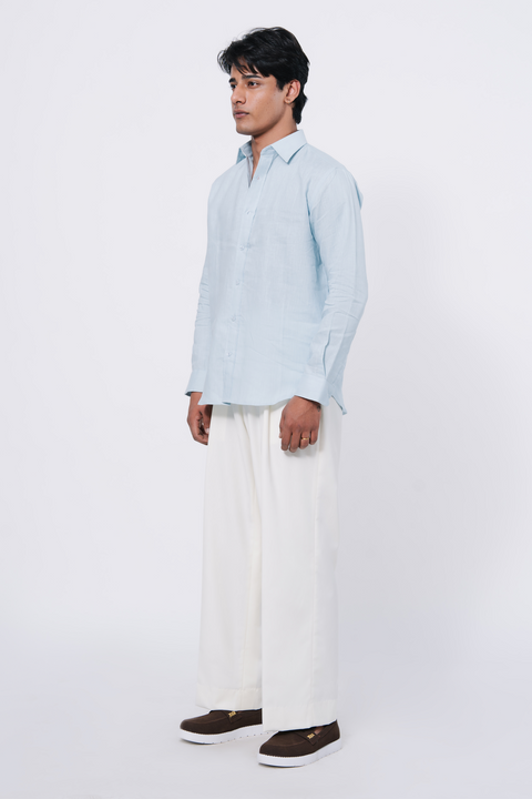 Basic Regular fit Shirt - Light Blue