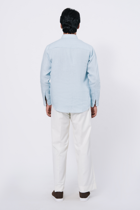 Basic Regular fit Shirt - Light Blue