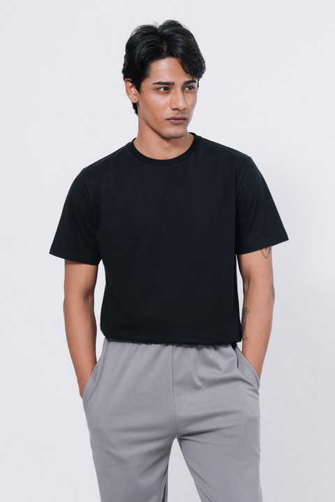 Premium Cotton T Shirt
- Black