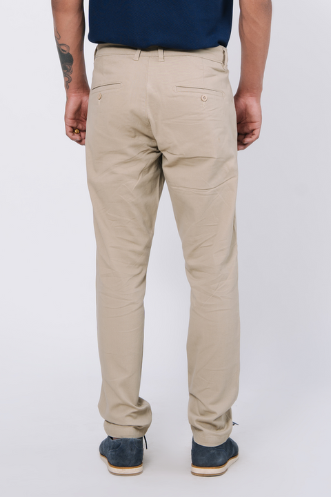 Stretch Chino Pants- Stone