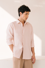 Basic Regular Fit Shirt – Peach