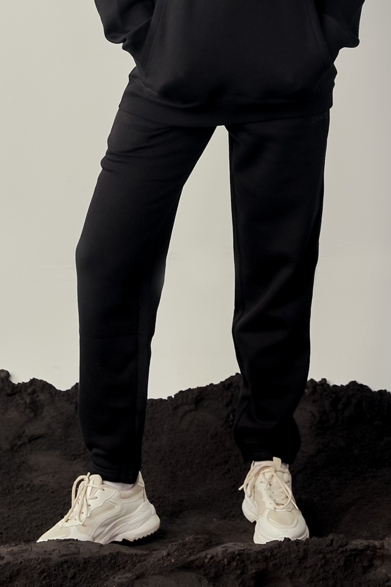 Women Sweatpants  - Black