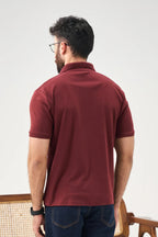 Anywear Polo - Deep Maroon