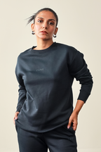Women Sweatshirt - Navy