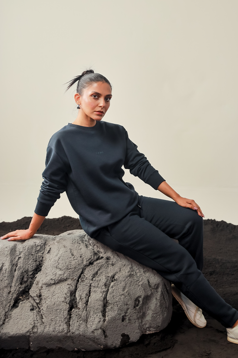 Women Sweatpants - Navy