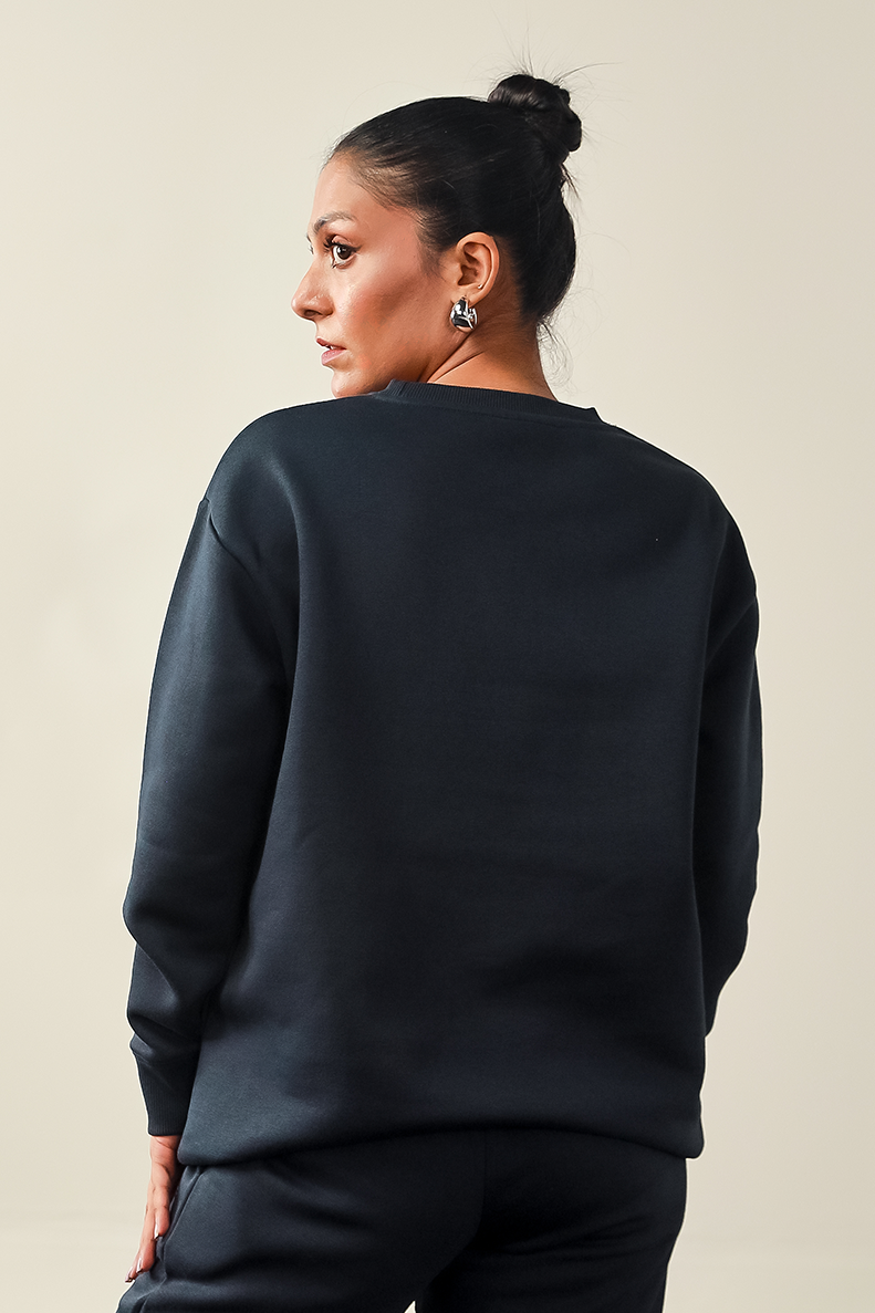 Women Sweatshirt - Navy