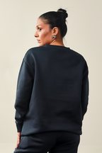 Women Sweatshirt - Navy