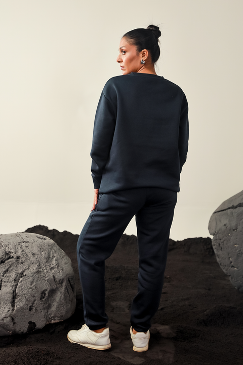 Women Sweatpants - Navy
