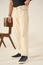 Twill Pants - Off White