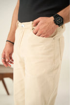 Twill Pants - Off White
