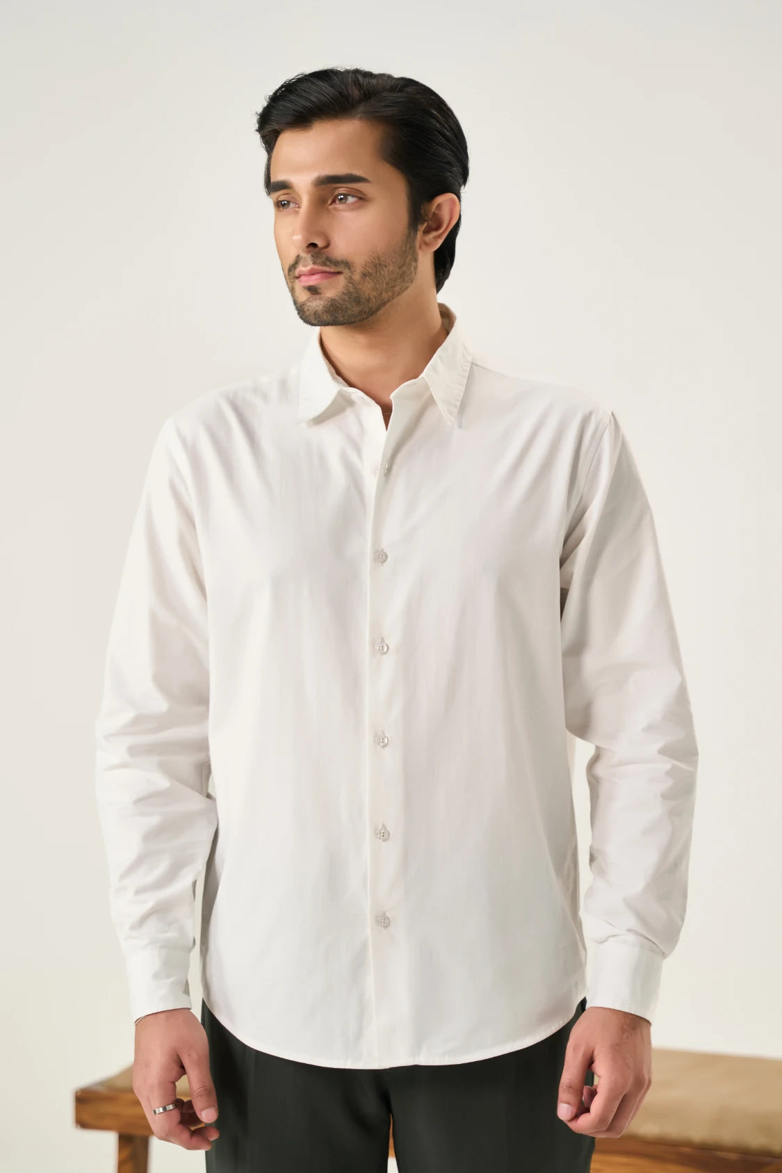 Classic Shirt - Cloud White