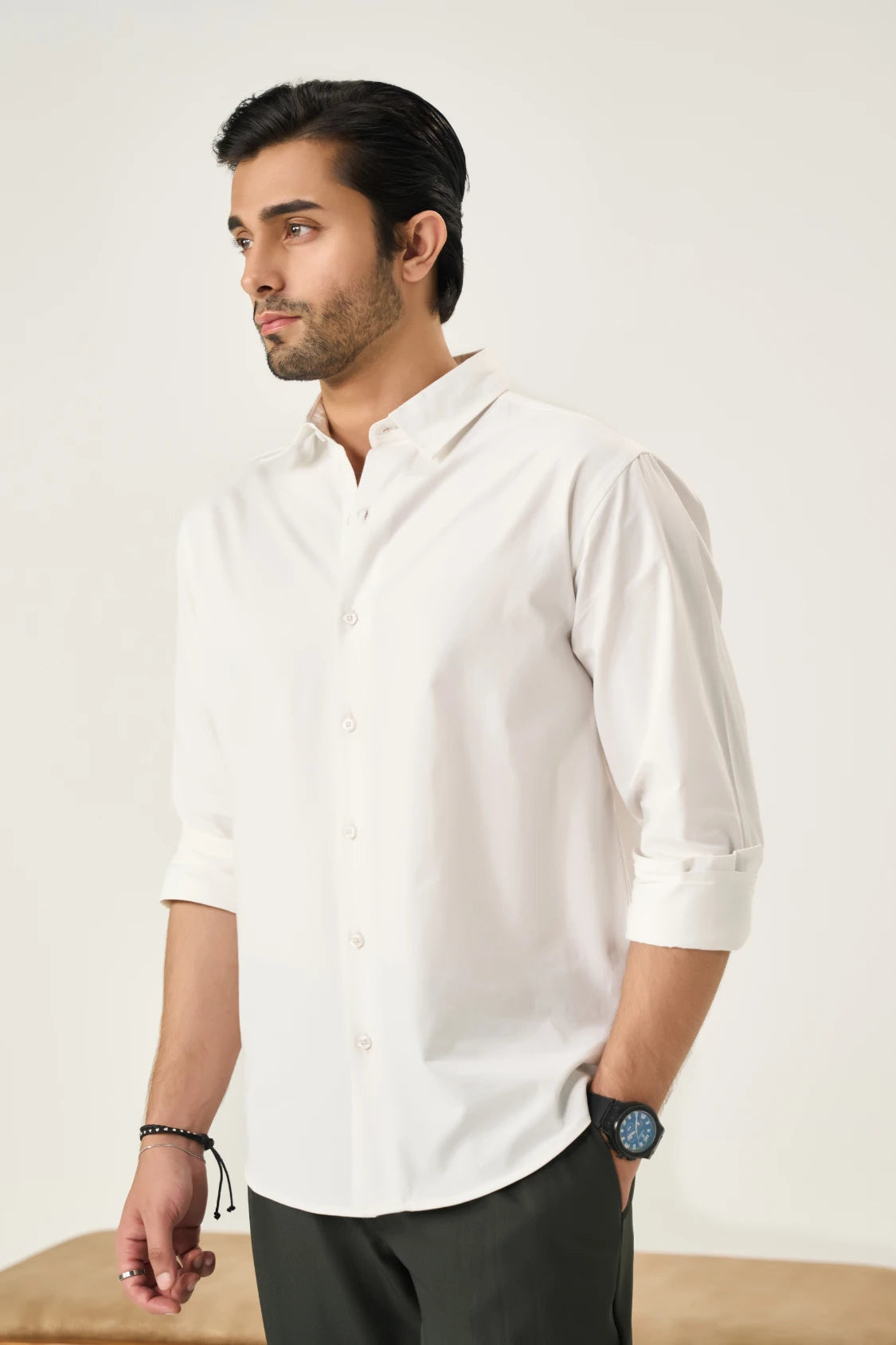 Classic Shirt - Cloud White