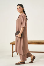 Luna Co-Ord Set - Coffee Brown