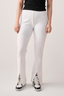 Slit Flared Pants - White