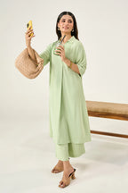 Luna Co-Ord Set - Matcha Green