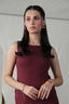Maroon Tank Top