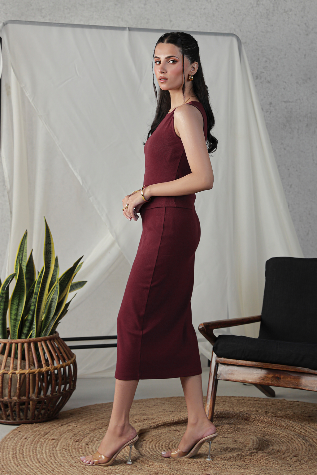 Maroon Tank Top