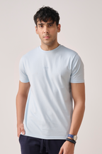 Zane Logo T-Shirt – Breezy Blue