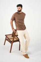 Lazy Tee - Wood Brown