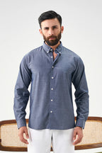 Everyday Linen Shirt - Dark Grey