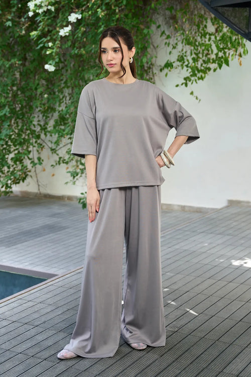 Everywear Co-Ord Set - Grey