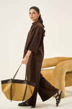 Essential Linen Set - Mocha Brown