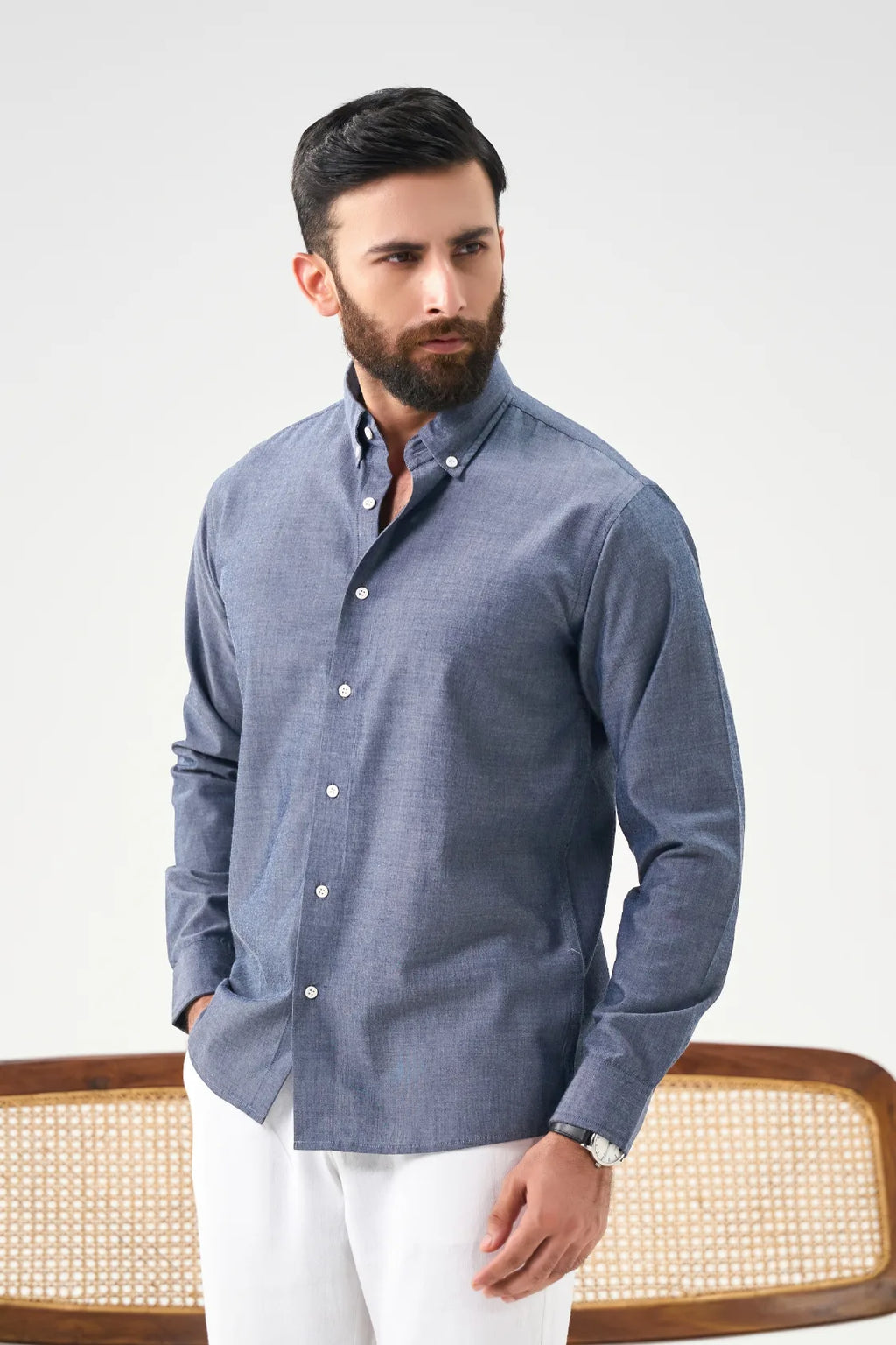 Everyday Linen Shirt - Dark Grey