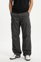 Stretch Cargo Pants – Grey