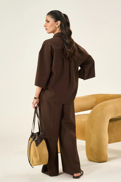 Essential Linen Set - Mocha Brown