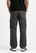 Stretch Cargo Pants – Grey