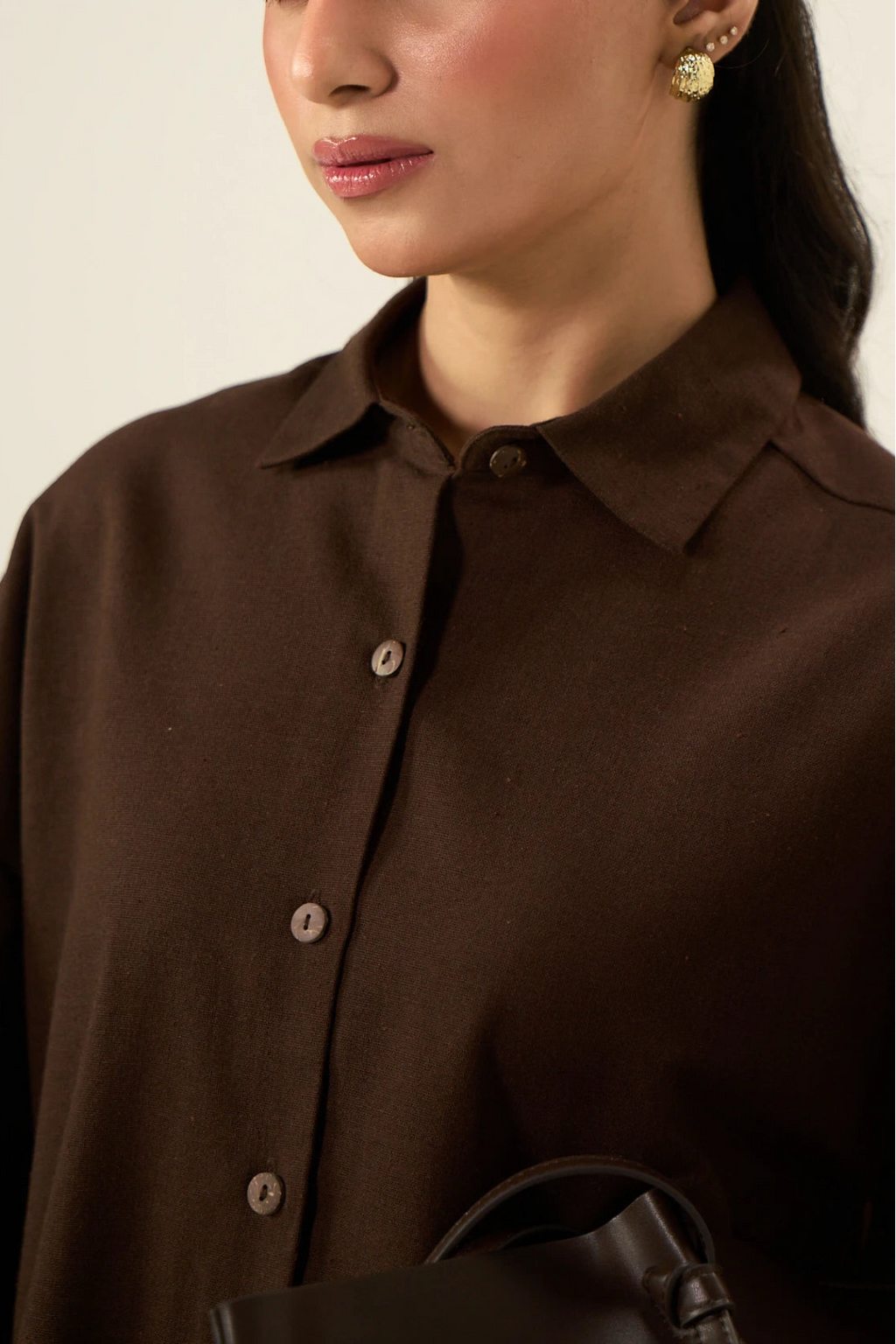 Essential Linen Set - Mocha Brown