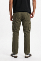 Stretch Cargo Pants – Olive