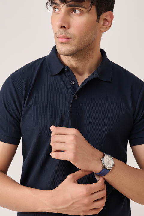 Mens polo shirts navy