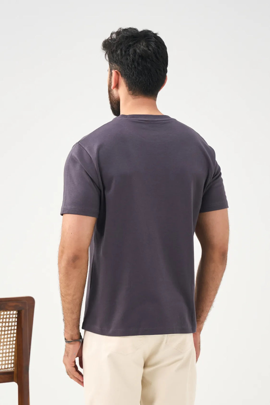 Lazy Tee - Smoked Plum