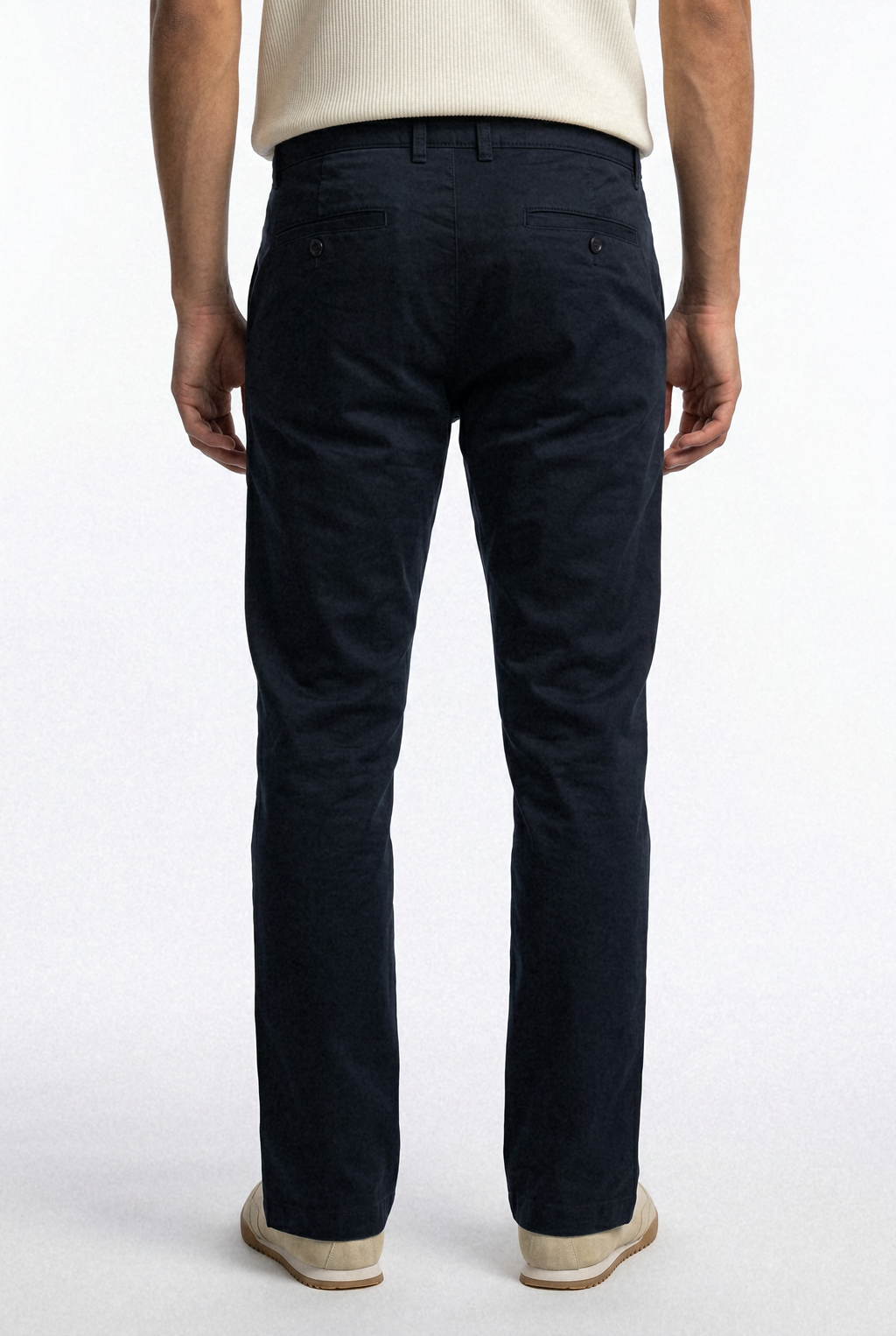 Stretch Chino Pants – Black
