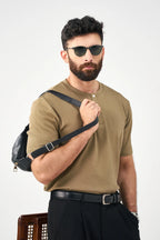 Henley Tee - Olive