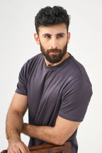 Lazy Tee - Smoked Plum