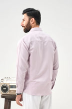 Everyday Linen Shirt - Mauve Fog
