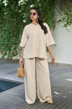 Delilah Co-Ord Set - Cream