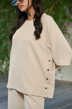Delilah Co-Ord Set - Cream