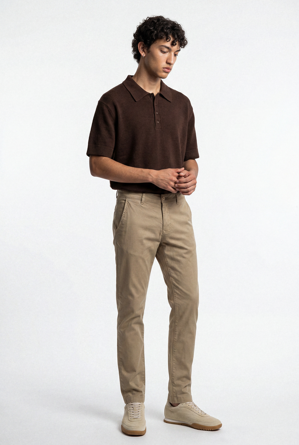 Stretch Chino Pants – Stone