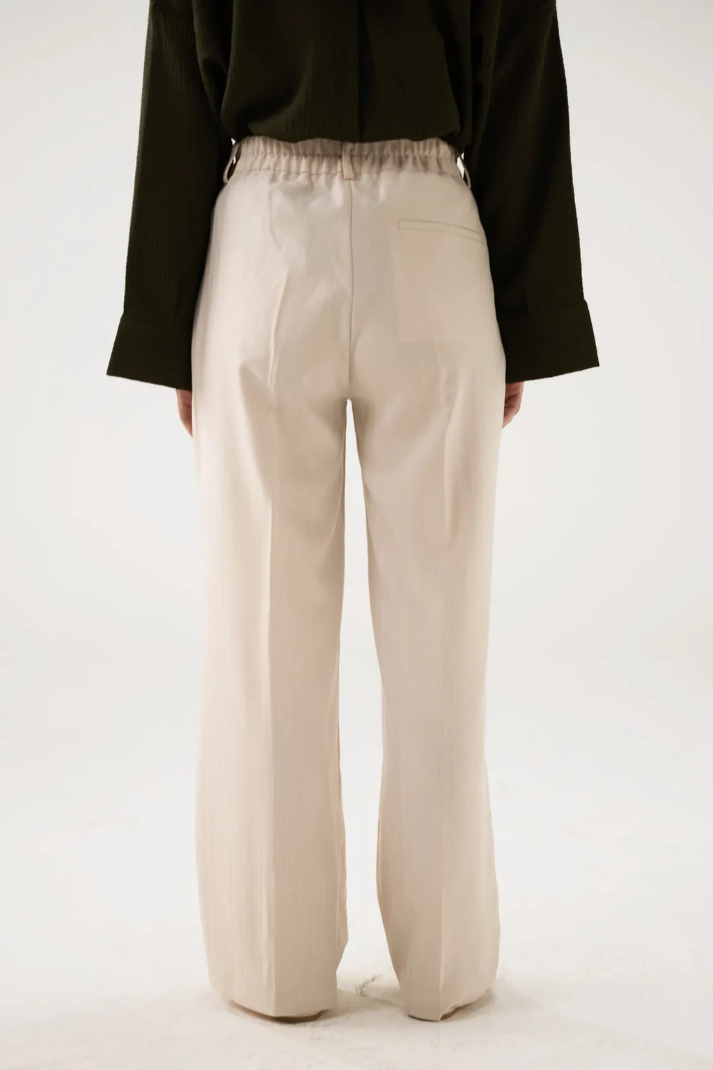 Boss Lady Pants - Cream